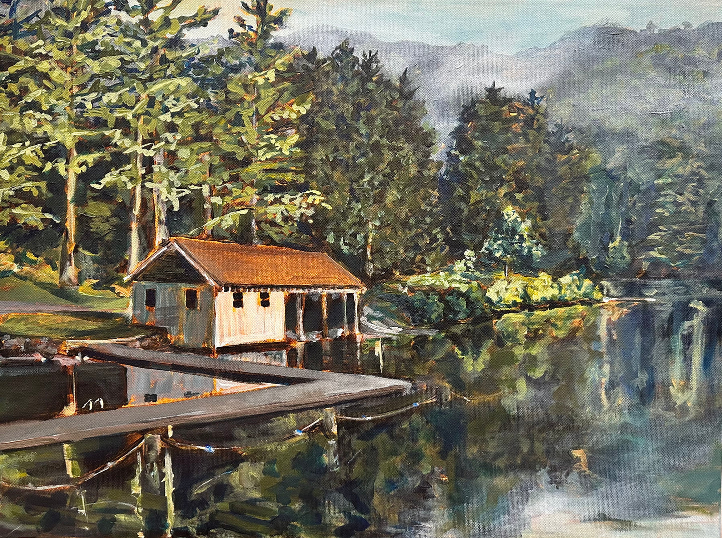 Acrylic Landscape